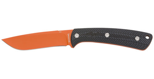 Browning Backcountry Fixed Blade Knife 3.5" D2 Tool Steel Drop Point Orange