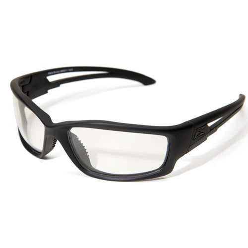Edge Blade Runner Black Frame Clear Lens Ballistic Safety Glasses