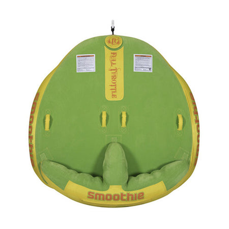 Smoothie Two Rider Flocked Sit-On-Top Tube Green