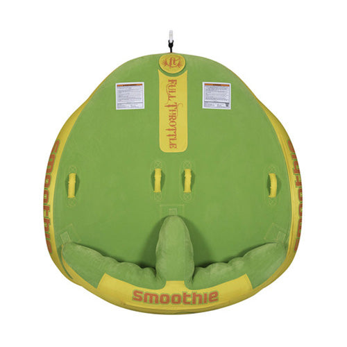 Smoothie Two Rider Flocked Sit-On-Top Tube Green