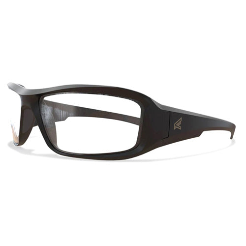 Hamel Matte Black Nylon Frame Vapor Shield Clear Lens Thin Temple