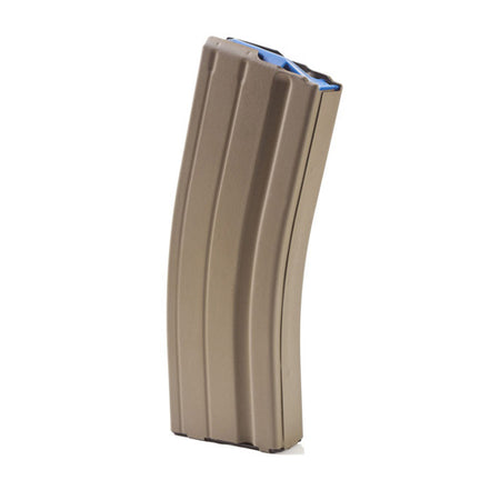 ASC 6.5 Grendel SS 25 Round Mag Flat Dark Earth Marlube Blue Follower