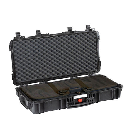 RED 31 Inch Tactical Waterproof Hard Gun Case with Sleeve