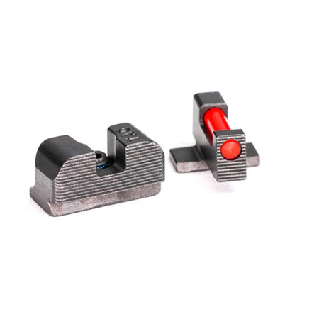 SIG 365 TSH TAC Iron Sights - FiberLok Hybrid Front and Plain Rear