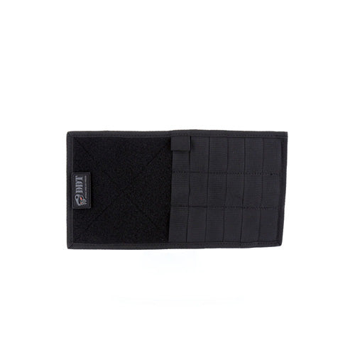 Black Tactical MOLLE Universal Visor Cover with Hook and Loop