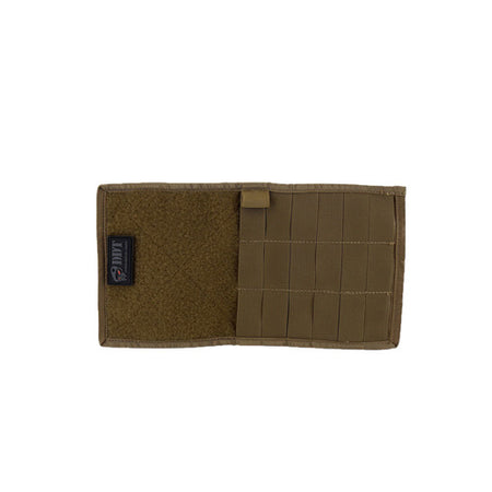 Tan Tactical MOLLE Universal Visor Cover with Hook and Loop