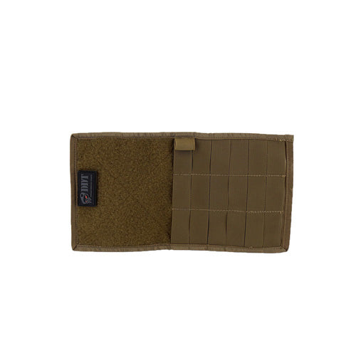 Tan Tactical MOLLE Universal Visor Cover with Hook and Loop