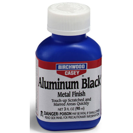 Aluminum Black Touch-Up Chemical 3 oz for Blackening Aluminum Firearm Parts