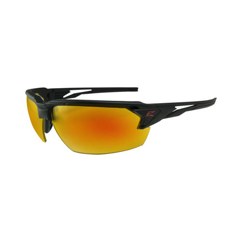 Pumori Impact-Resistant Eyewear Matte BLK Frame Red Mirror