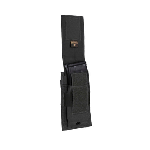 Black Single Universal Rifle MOLLE Accessory Pouch