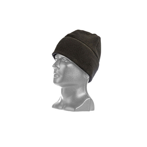 Military Fleece Hat Black Lightweight PolarTec 200 Non-Pilling
