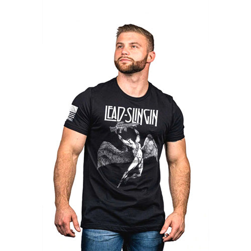 Nine Line Zeppelin Stairway to Freedom Tee Black M