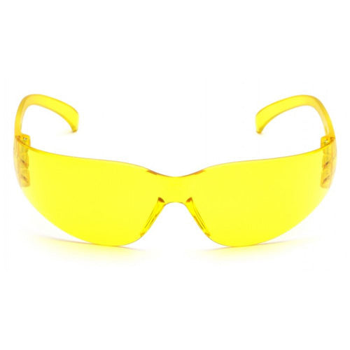 Intruder Frameless Safety Glasses Amber/Amber