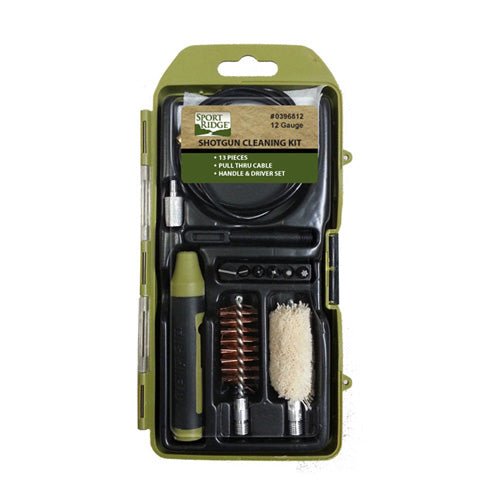 12 GA Shotgun Cleaning Kit 13 Piece with Pull-Thru Cable