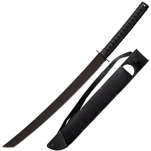 Cold Steel Tactical Katana Machete 24" Blade - Black Anti-Rust Finish
