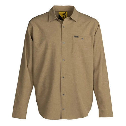 Browning Lightweight Button-Down Field Shirt Tan X-Large
