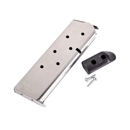 CMC 1911 Government Model .45 ACP 7-Round Stainless Steel Mag w/Pad