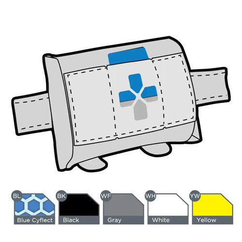 BFG Med Cross Color Insert Accessory Pack for Trauma Kits