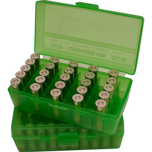 Pistol Ammunition Flip Top Storage Box 026057110165