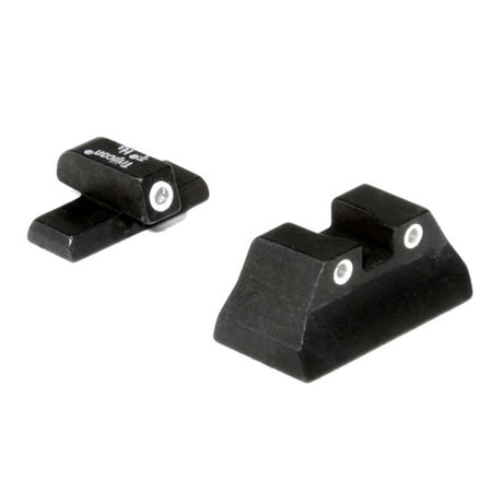 H&K USP Compact Trijicon 3-Dot Night Sight Set - Green Tritium Front, Yellow Rear