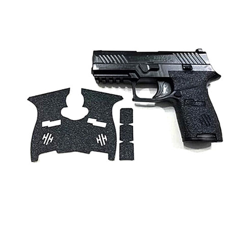 Textured Rubber Grip Overlay for SIG P320 Medium Frame