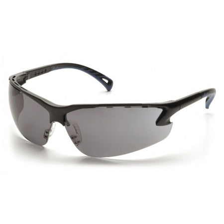 Venture 3 Eye Protection BLK Frame Gray Polycarbonate Lens