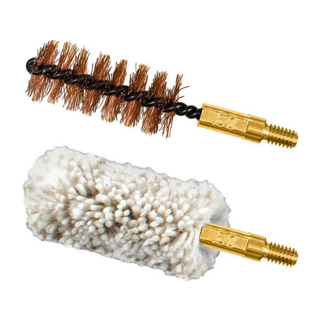 Otis 12.7MM / .50 Caliber Bronze Bore Brush and Cotton Mop Combo