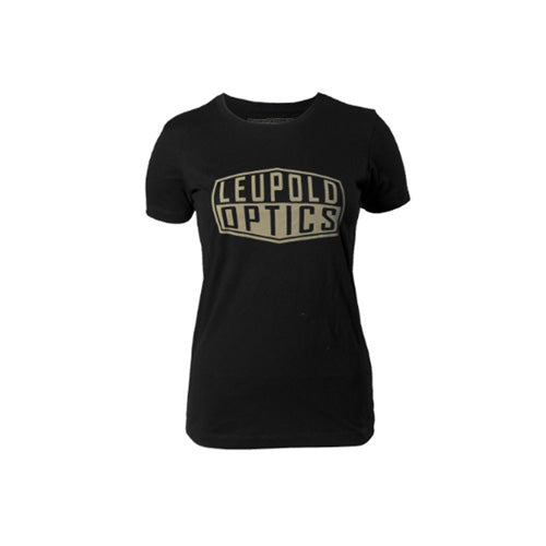 Leupold Optics Badge Ladies T-Shirt Black S