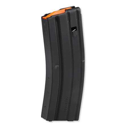 AR15 .223 Aluminum Black Orange Follower 10rd Capacity (30rd Body) Mag