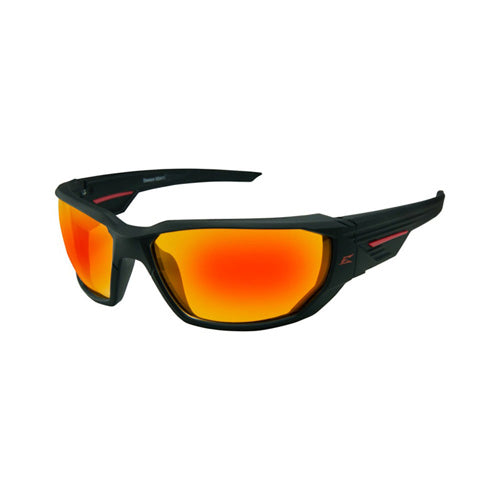 Edge Dawson Matte BLK Frame Red Mirror Lens 9-Base Sunglasses