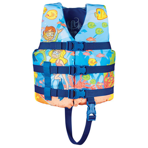 Children's Character PFD Vest Snorkel - Type III Coast Guard Approved