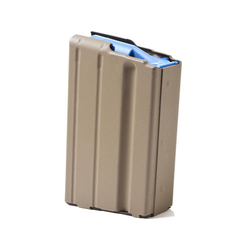 ASC 6.5 Grendel SS 10 Round Mag Flat Dark Earth Marlube Blue Follower