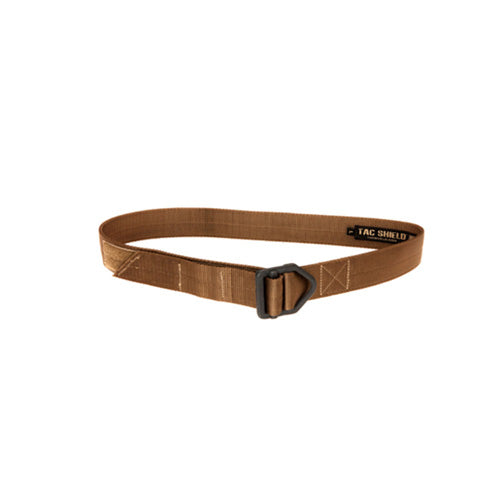 TAC SHIELD Coyote Large Tactical Rigger Belt 1.75in Nylon
