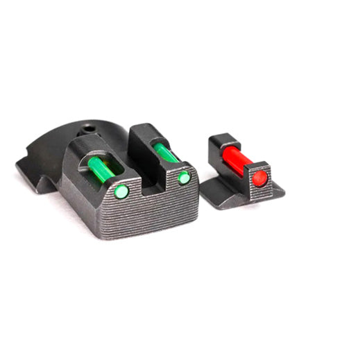 Kimber 1911 TSF TAC Iron Sights - FiberLok Fiber Optic Tactical Cut