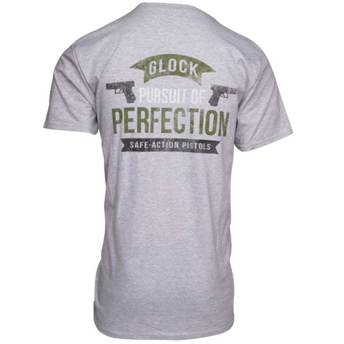 Pursuit Perfection Branded Tee Heather Grey S