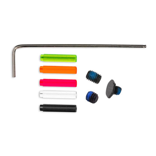 Iron Sights TSH Service Pack with Multi-Color Front Fibers and Set Screws