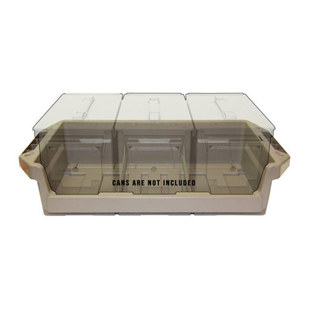 MTM 50 Cal Metal Ammo Can Storage Tray, Dark Earth Polypropylene
