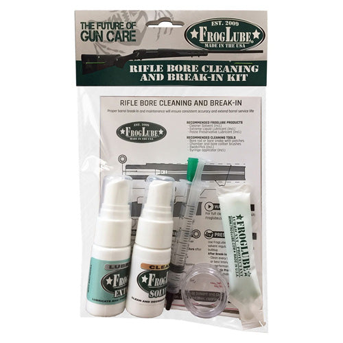 FrogLube Gun Cleaning Bore and Break-In Kit 5oz Solvent with 5mL Paste
