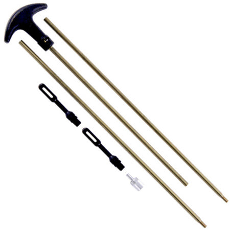 Brass One-Piece Pistol Cleaning Rod 38 Cal to 45 Cal / 9mm