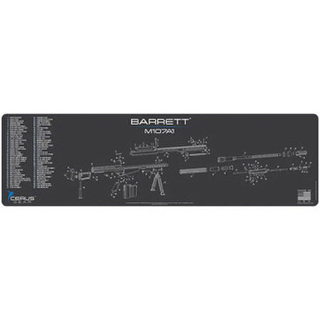Barrett M107A1 Scheme Magnum ProMat Charcoal Gray 14x48 Inch