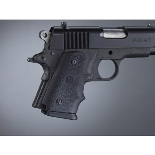Para P10 Hogue Molded Rubber Grip with Finger Grooves Black