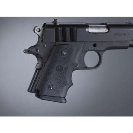 Para P10 Hogue Molded Rubber Grip with Finger Grooves Black