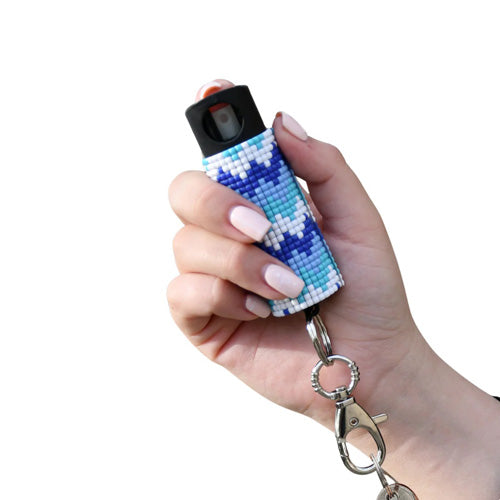 Bling It On Mosaic Design 0.5 Oz Pepper Spray by Guard Dog Security