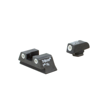 Glock 42/43/43X/48 Trijicon 3-Dot Night Sights - Green Tritium Front, Orange Tritium Rear