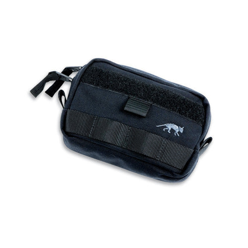 MOLLE Tac Pouch 4 Horizontal Black Zipped Wide Opening