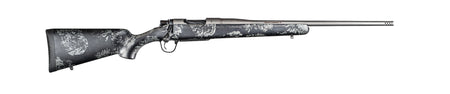 Christensen Arms Mesa FFT 7mm Rem Mag Rifle - 22" Threaded Barrel, Tungsten Gray Cerakote, Black/Gray Webbing Stock (3+1)