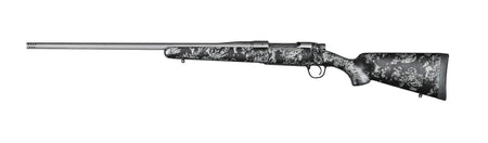 Christensen Arms Mesa FFT .300 Win Mag Left-Hand Rifle - 22" Threaded Barrel, Tungsten Gray Cerakote, Black/Gray Webbing Stock (3+1)