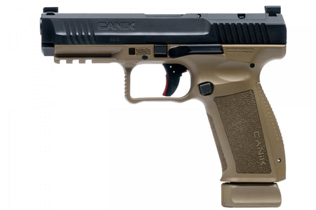 Canik HG6652N Mete SFT 9mm Luger Pistol, 10+1, 4.46" Barrel, FDE Frame