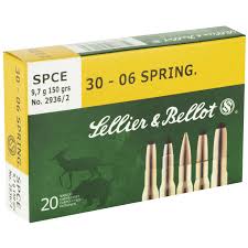 Sellier & Bellot Rifle 30-06 150 Grain SPCE SB3006C