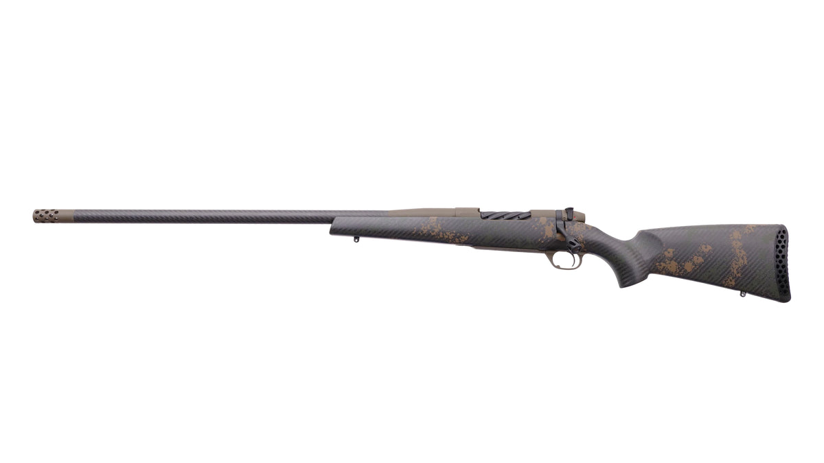 Weatherby Mark V Backcountry Carbon 6.5 Creedmoor 22" LH Patriot Brown Cerakote Rifle